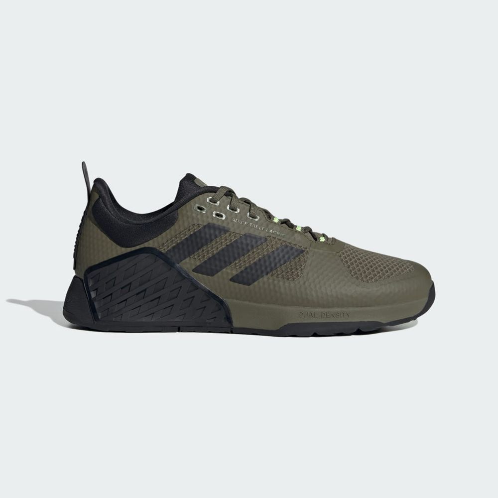 Chaussure Training Adidas Dropset 2 Vert Olive Noir Vert Femme | PKO-01136377