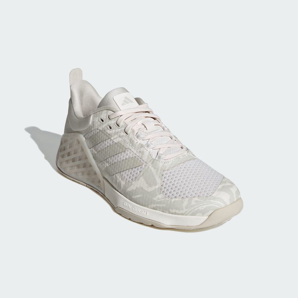 Chaussure Training Adidas Dropset 2 Blanche Femme | KTD-72216845