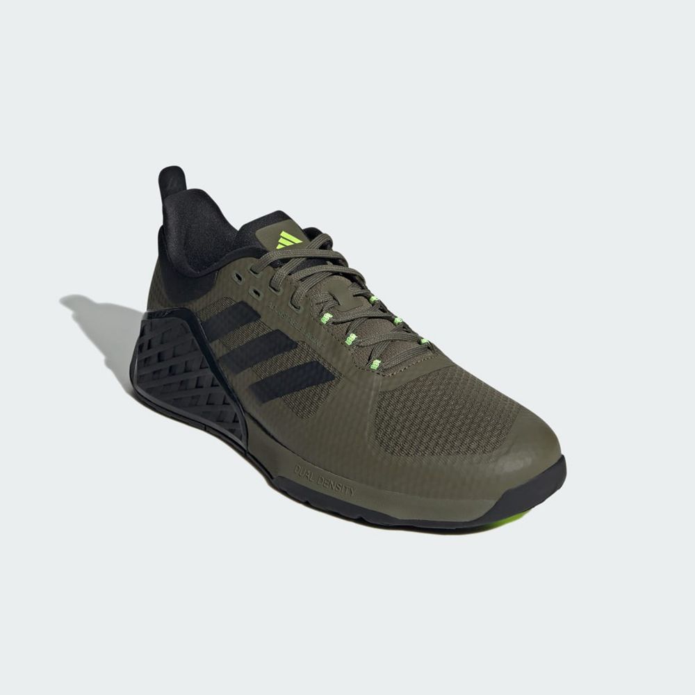 Chaussure Training Adidas Dropset 2 Vert Olive Noir Vert Femme | PKO-01136377