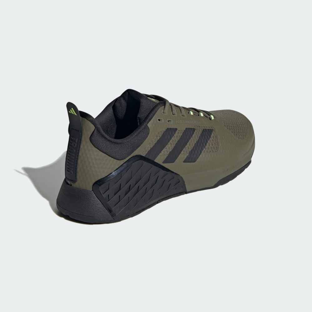 Chaussure Training Adidas Dropset 2 Vert Olive Noir Vert Femme | PKO-01136377