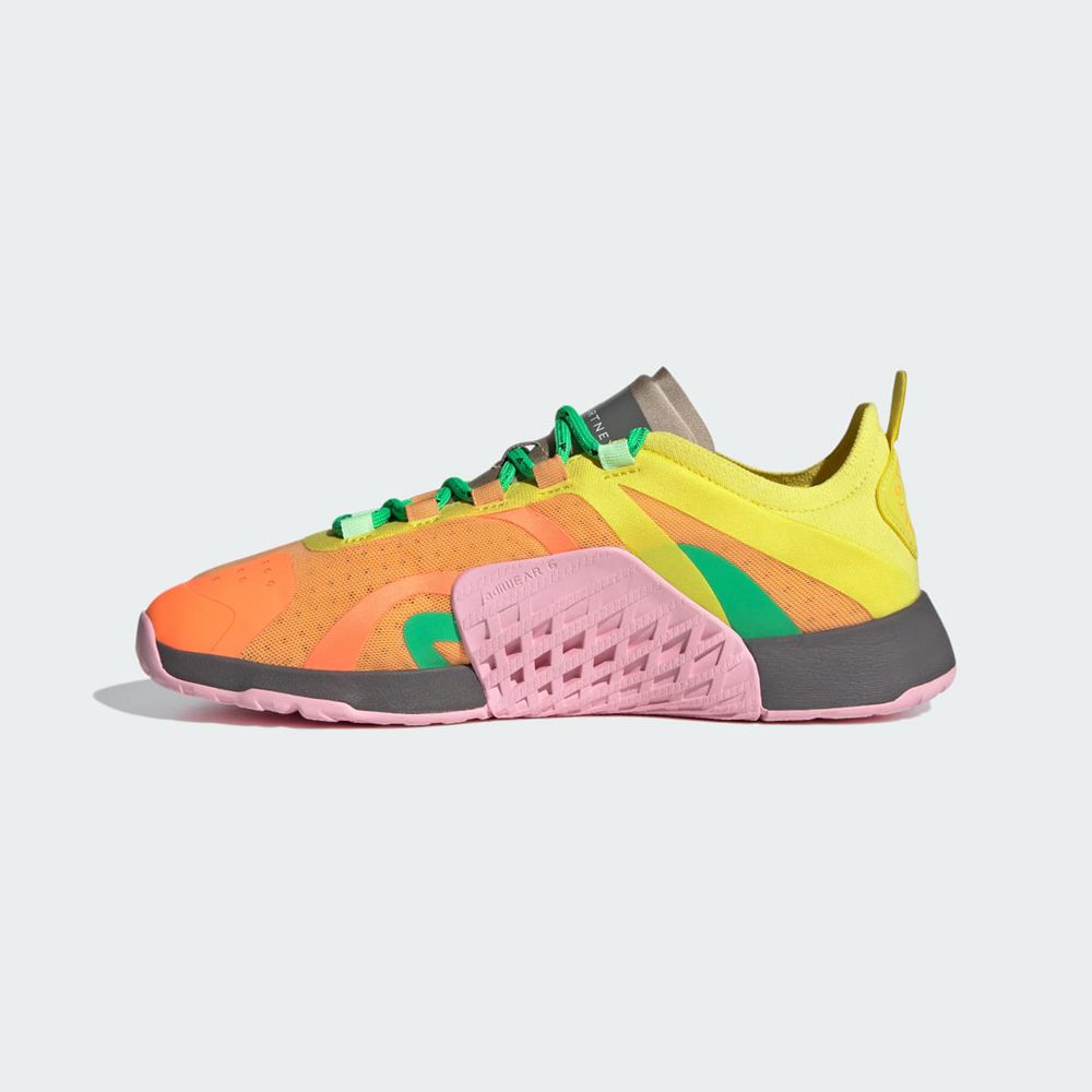 Chaussure Training Adidas Adidas by Stella McCartney Dropset Orange Rose Jaune Femme | UOF-97471864