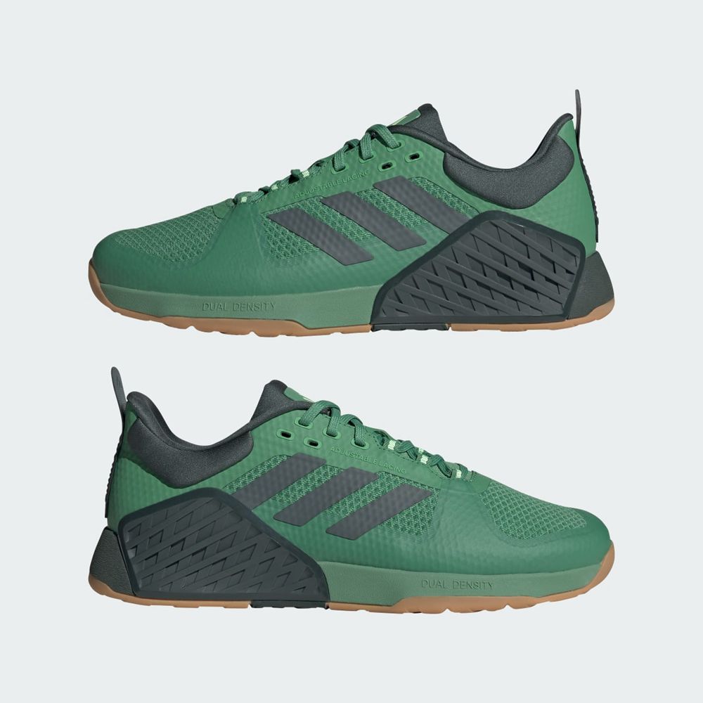 Chaussure Training Adidas Dropset 2 Vert Grise Femme | KUJ-71114633