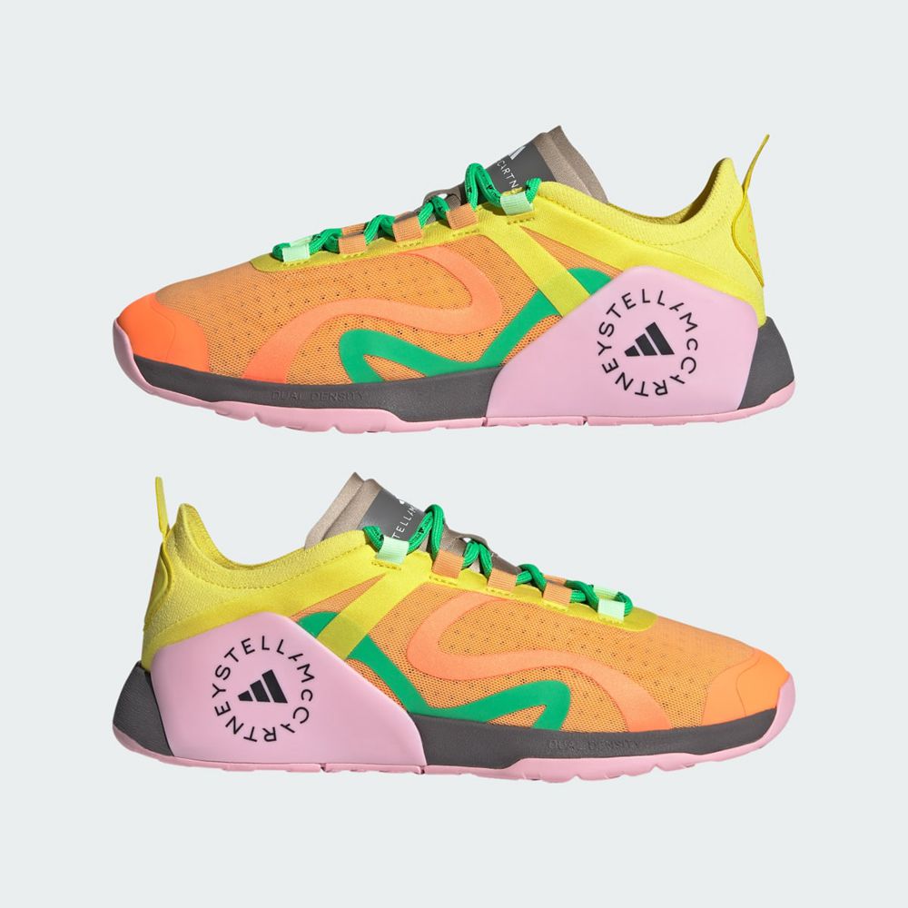 Chaussure Training Adidas Adidas by Stella McCartney Dropset Orange Rose Jaune Femme | UOF-97471864