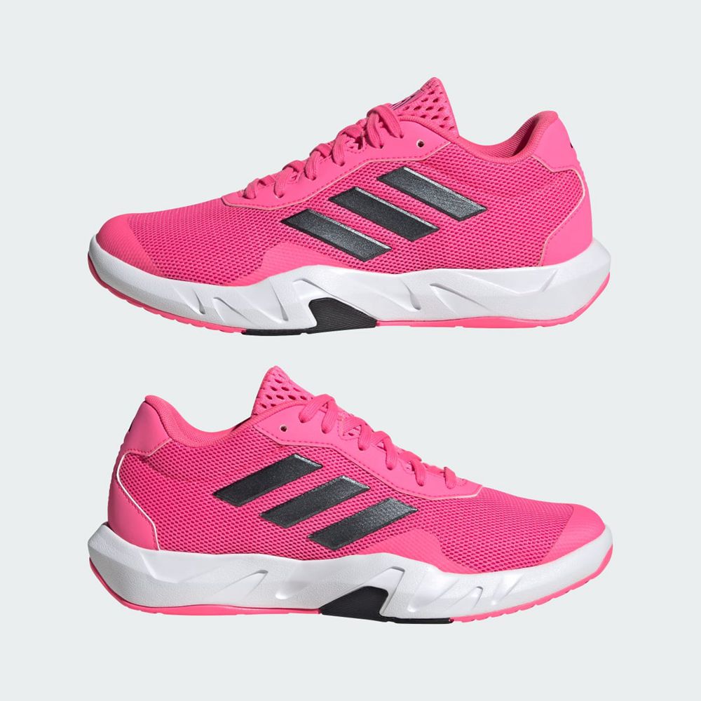 Chaussure Training Adidas Amplimove Rose Noir Femme | DCJ-82514068