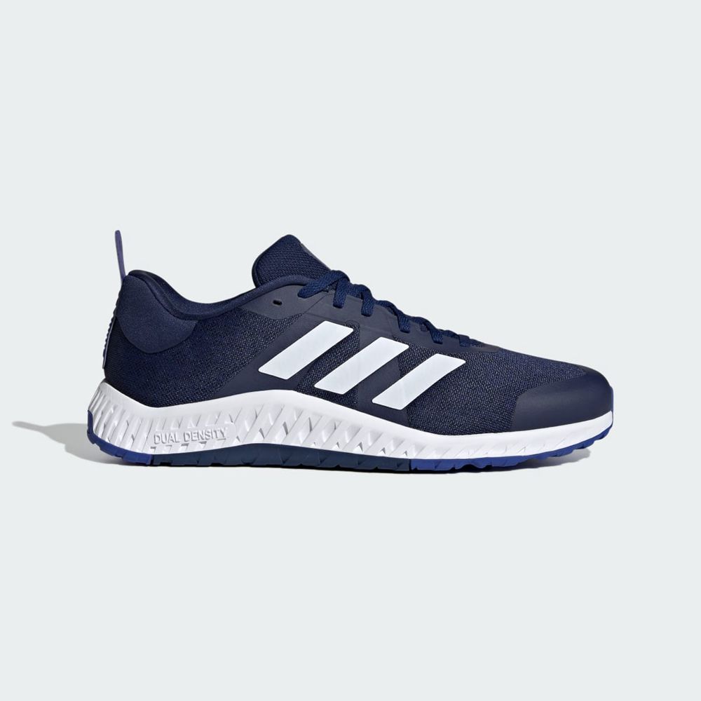 Chaussure Training Adidas Everyset Bleu Blanche Femme | OAT-10301523