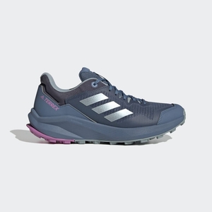 Chaussure Trail Running Adidas Terrex Trailrider Bleu Marine Grise Violette Femme | HCM-62400277