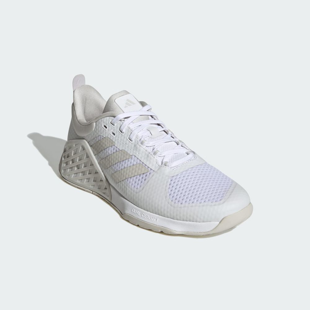 Chaussure Training Adidas Dropset 2 Blanche Grise Femme | BKO-74635814