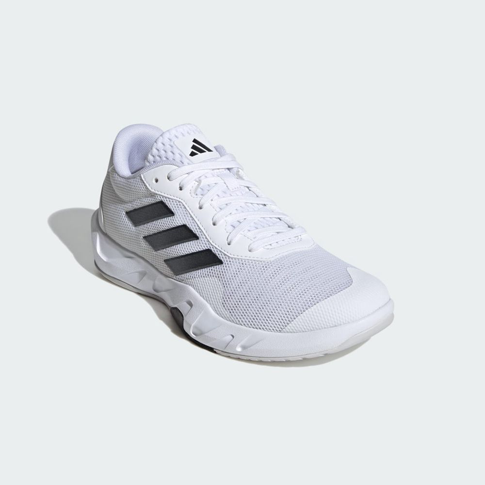 Chaussure Training Adidas Amplimove Blanche Noir Grise Femme | ZRD-66509664