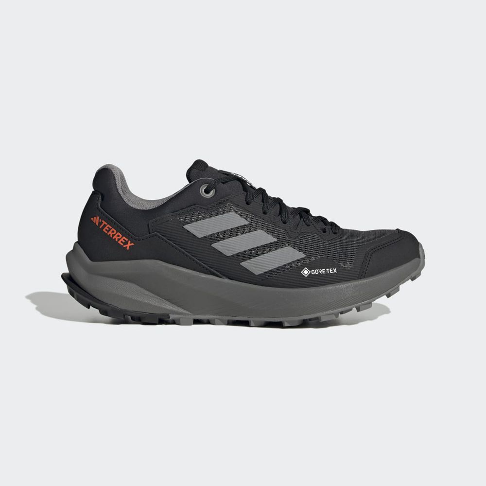 Chaussure Trail Running Adidas Terrex Trail Rider Gore-Tex Noir Grise Femme | AOQ-89846635