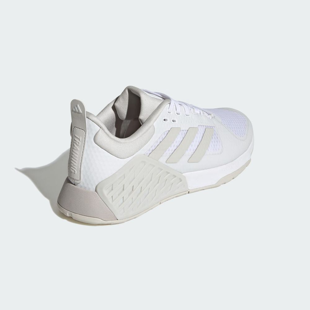 Chaussure Training Adidas Dropset 2 Blanche Grise Femme | BKO-74635814