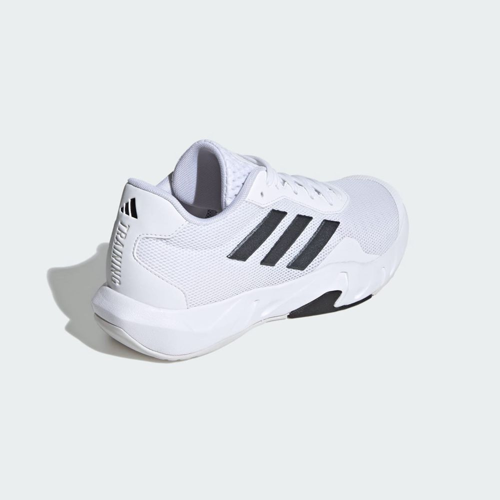 Chaussure Training Adidas Amplimove Blanche Noir Grise Femme | ZRD-66509664