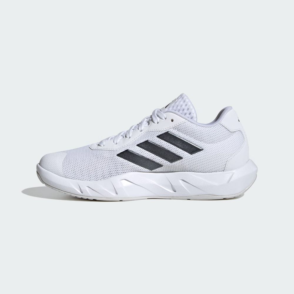 Chaussure Training Adidas Amplimove Blanche Noir Grise Femme | ZRD-66509664