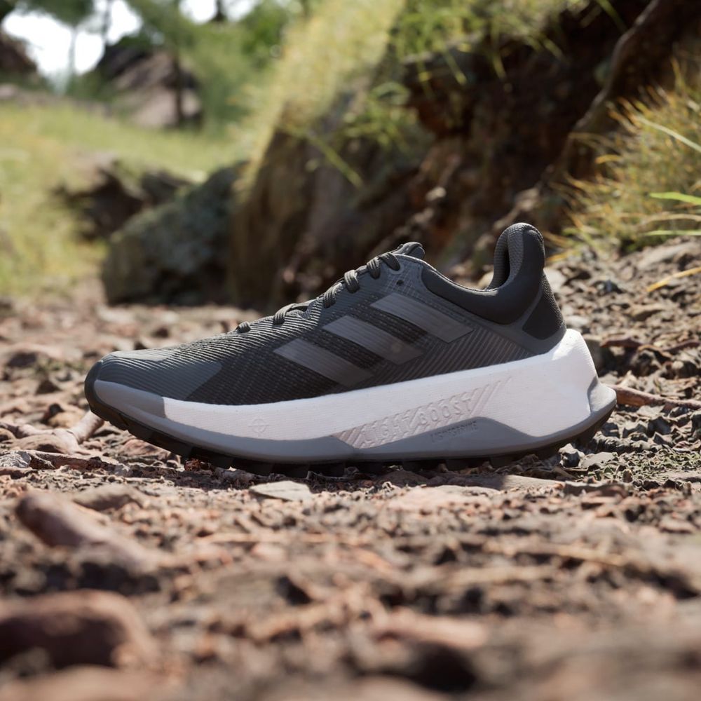 Chaussure Trail Running Adidas Terrex Soulstride Ultra Noir Grise Blanche Femme | XJC-61663689