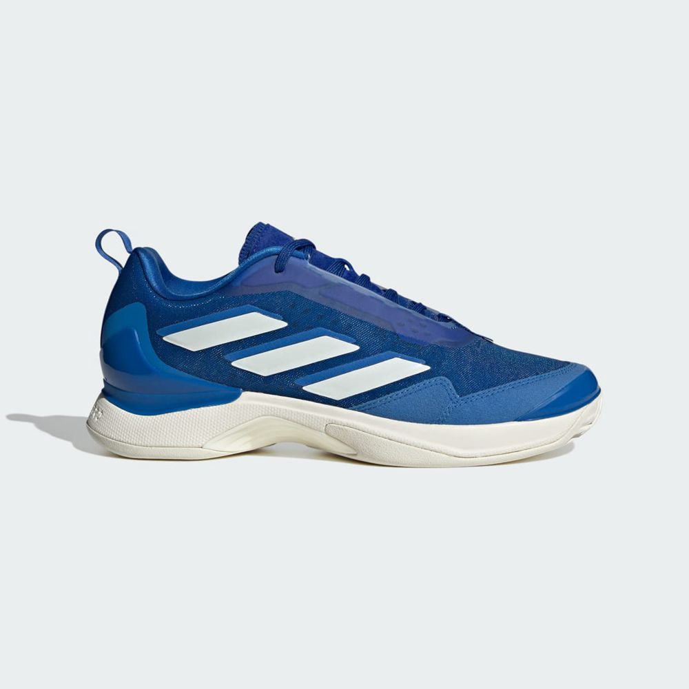 Chaussure Tennis Adidas Avacourt Bleu Blanche Femme | CDD-22889755