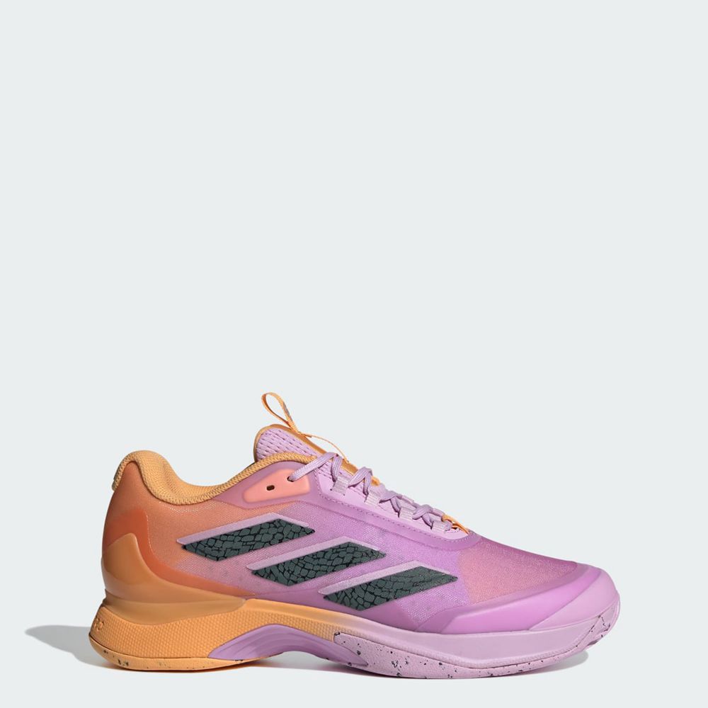 Chaussure Tennis Adidas Avacourt 2 Orange Violette Grise Femme | BCT-83935928