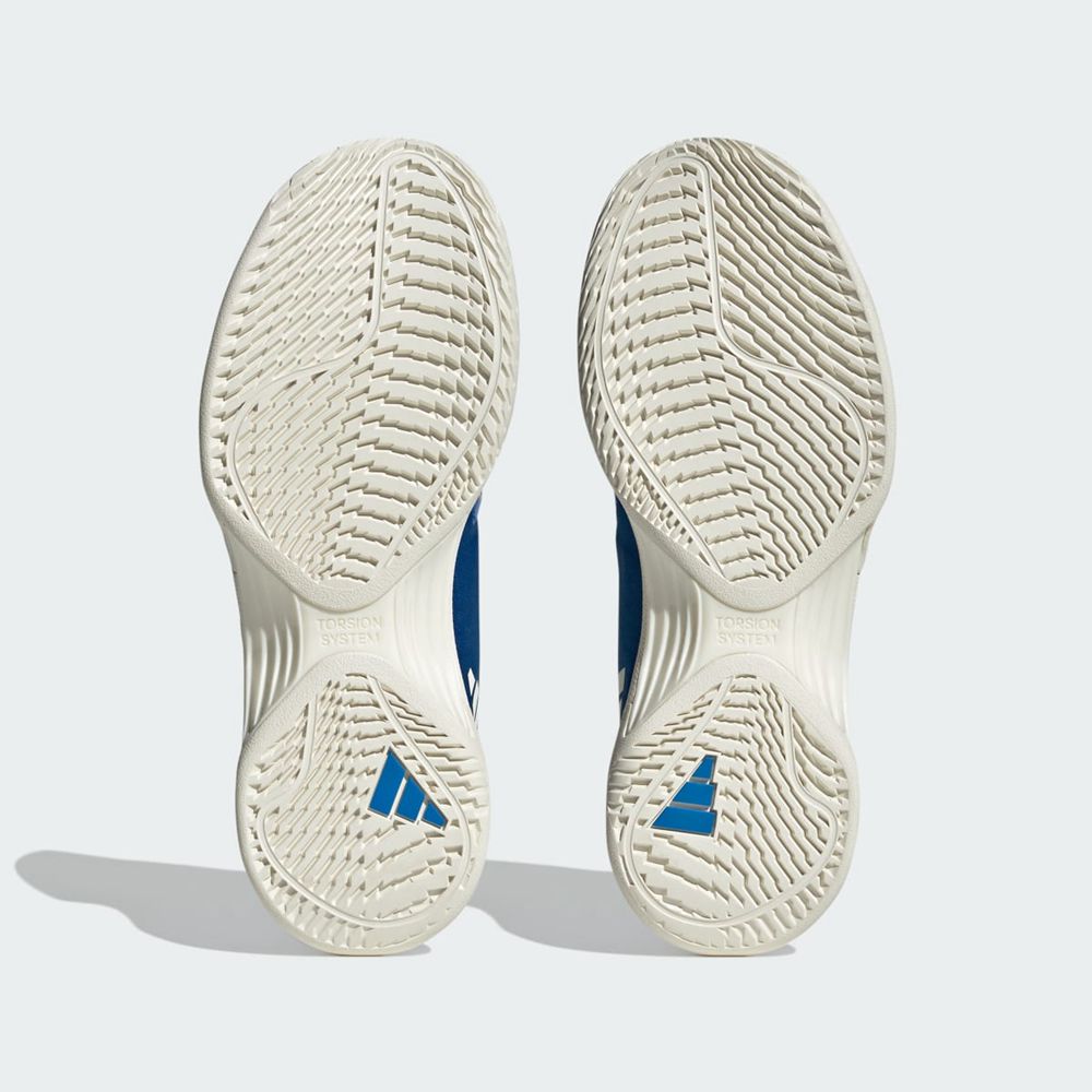 Chaussure Tennis Adidas Avacourt Bleu Blanche Femme | CDD-22889755