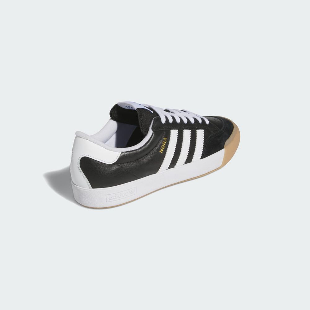 Chaussure Tennis Adidas Nora Noir Blanche Bleu Femme | HHY-61069593