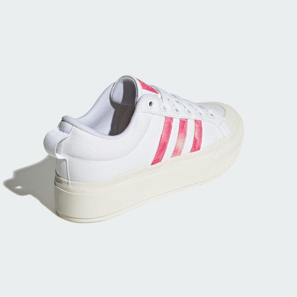 Basket Adidas Bravada 2.0 Platform Blanche Rose Femme | VIW-10475354