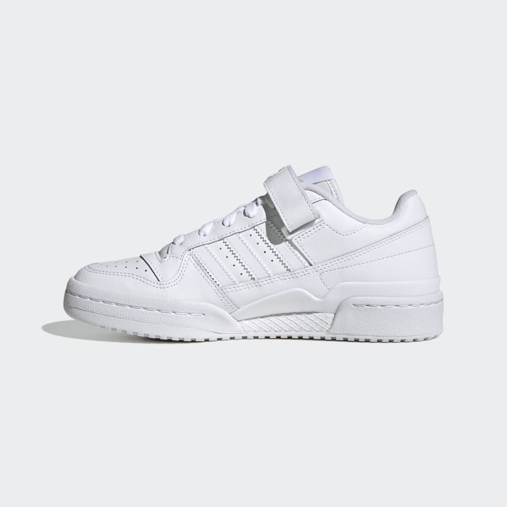 Basket Adidas Forum Low Blanche Femme | QER-85964511