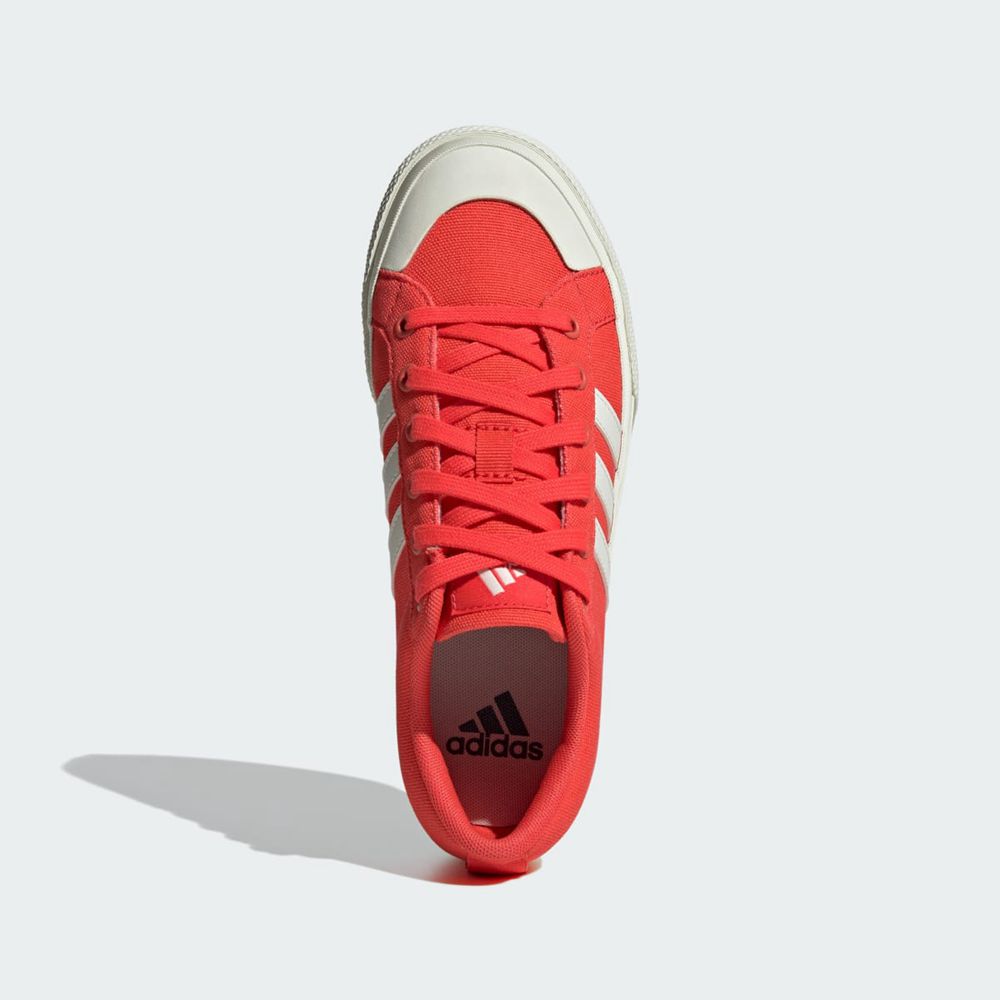 Basket Adidas Bravada 2.0 Platform Rouge Blanche Femme | QET-09597322