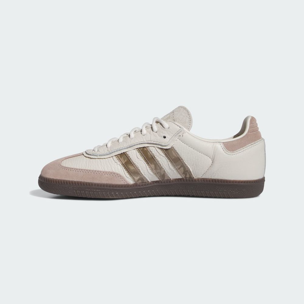 Basket Adidas x Nicekicks Samba Blanche Marron Femme | UMF-23619125