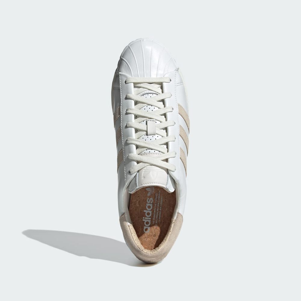 Basket Adidas Superstar Lux Blanche Femme | VOJ-04929813