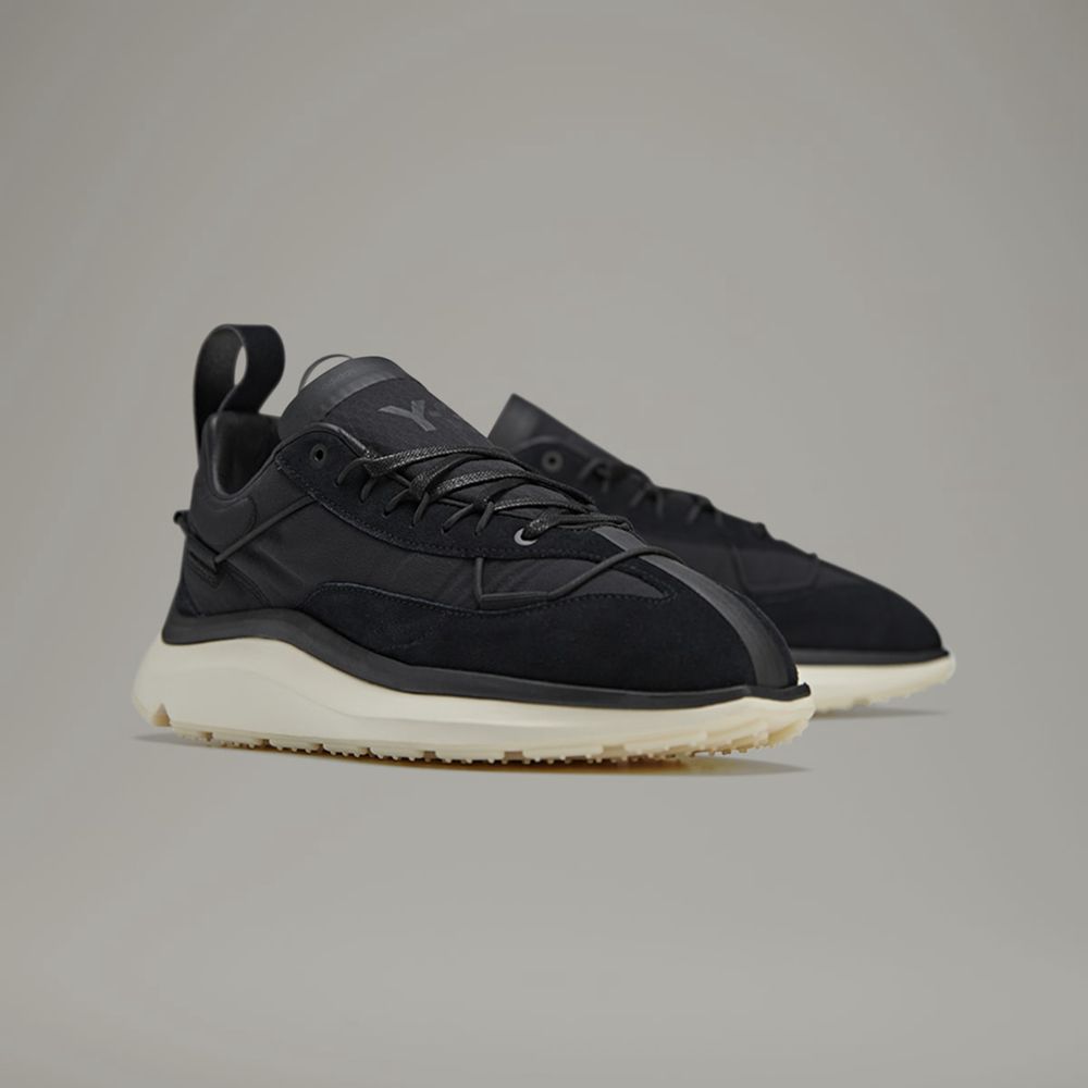 Basket Adidas Y-3 Shiku Run Noir Blanche Femme | FEX-90904301