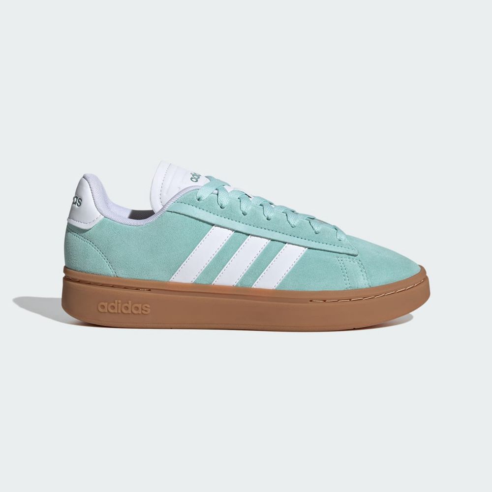 Basket Adidas Grand Court Alpha Vert Blanche Femme | YYM-20858691