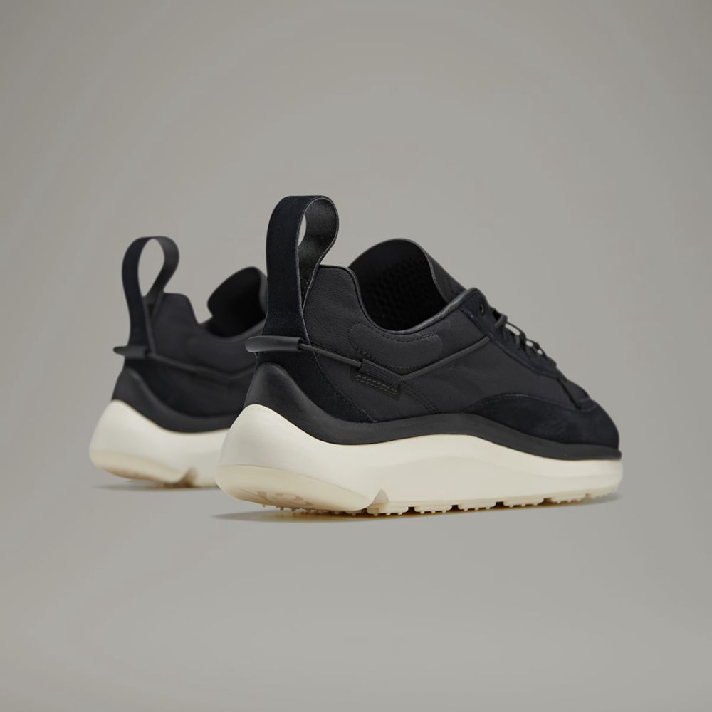 Basket Adidas Y-3 Shiku Run Noir Blanche Femme | FEX-90904301