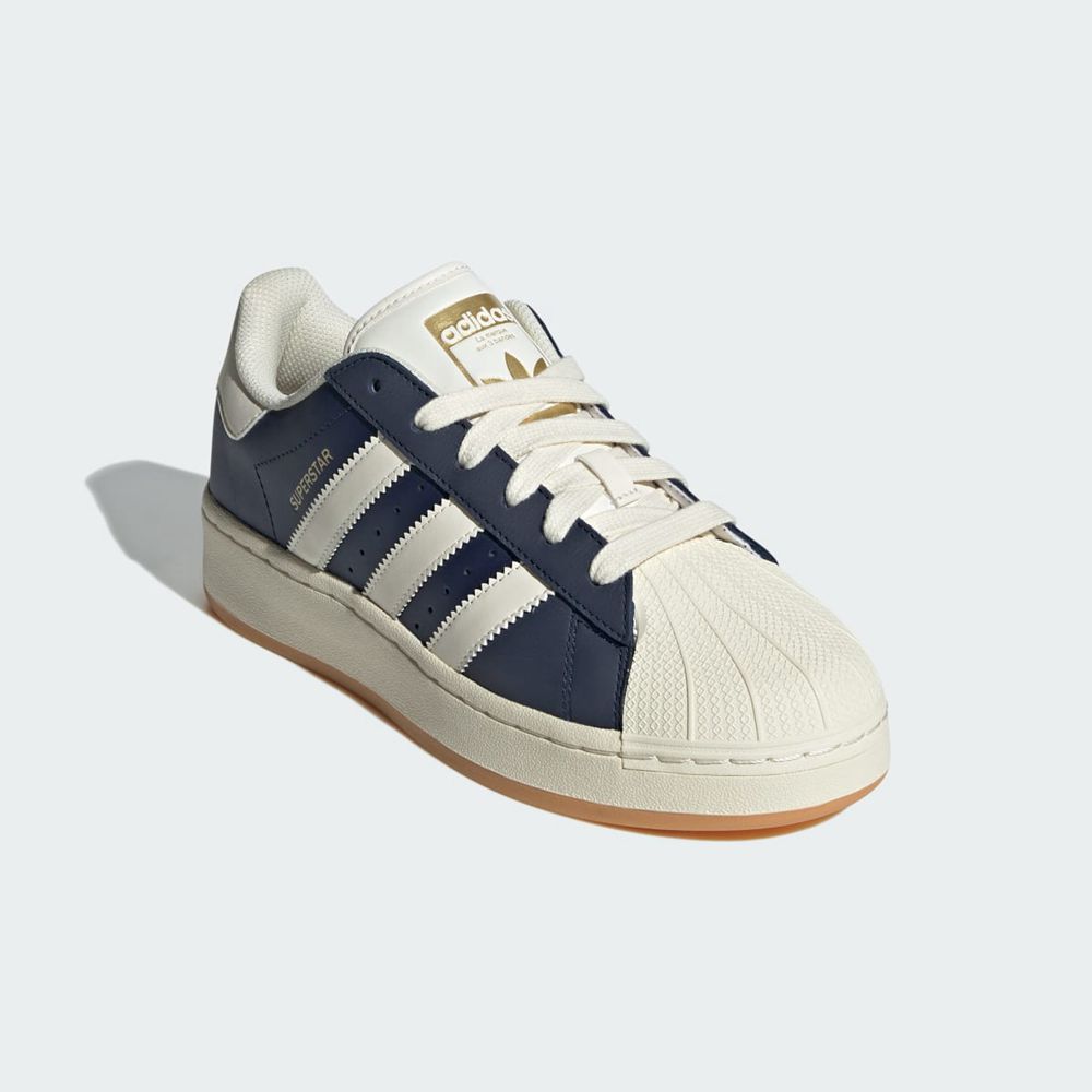 Basket Adidas Superstar XLG Bleu Marine Blanche Femme | BCL-42755199