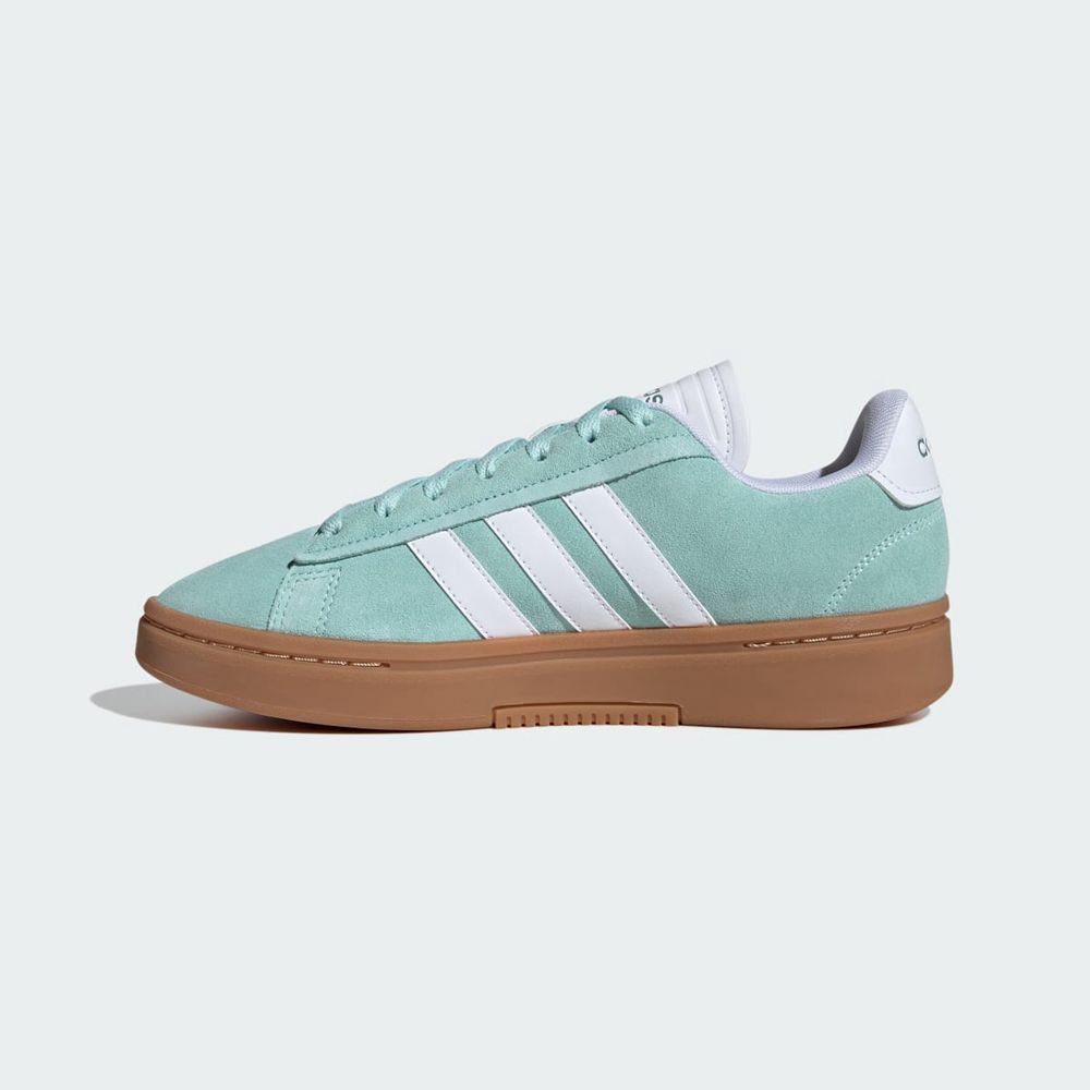 Basket Adidas Grand Court Alpha Vert Blanche Femme | YYM-20858691