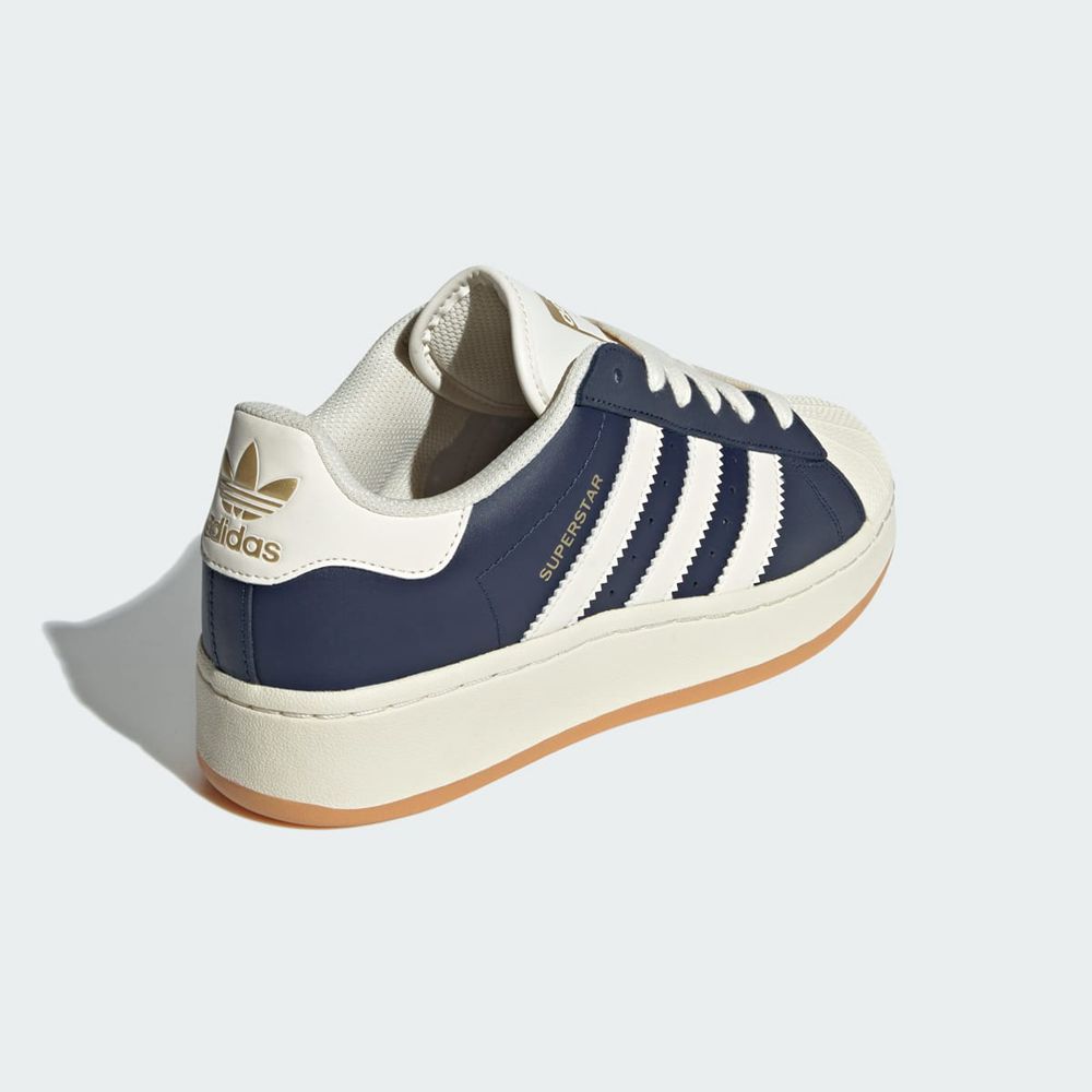 Basket Adidas Superstar XLG Bleu Marine Blanche Femme | BCL-42755199