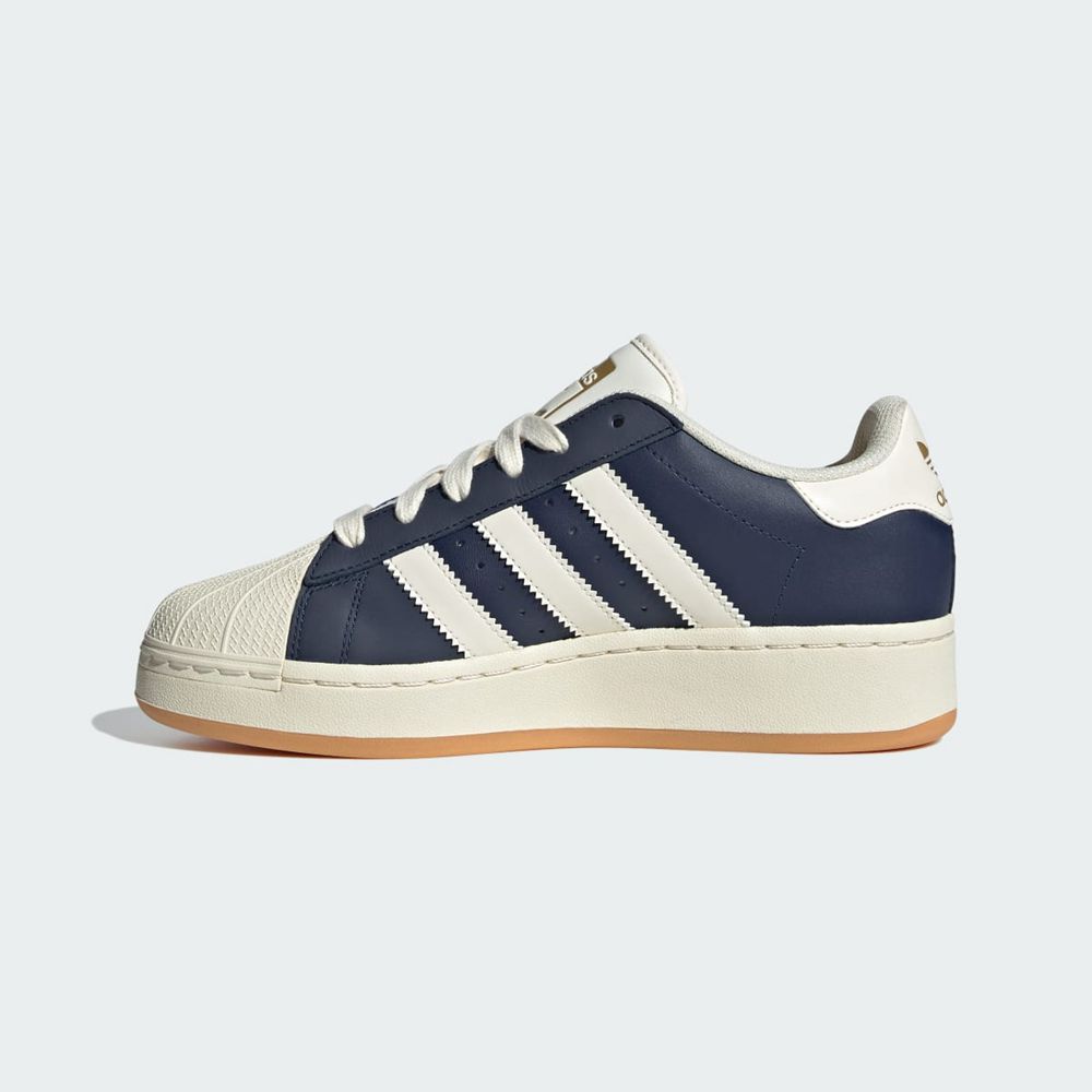 Basket Adidas Superstar XLG Bleu Marine Blanche Femme | BCL-42755199