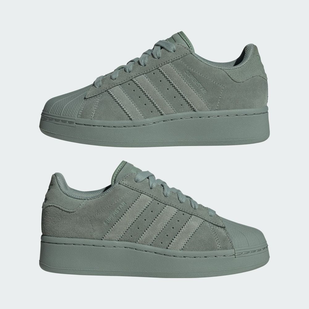 Basket Adidas Superstar XLG Vert Femme | SCT-71596451