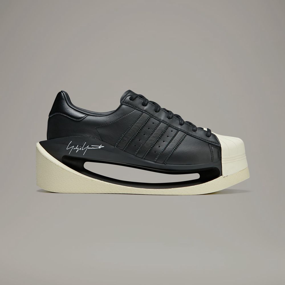 Basket Adidas Y-3 Gendo Superstar Noir Blanche Femme | JEN-46839977