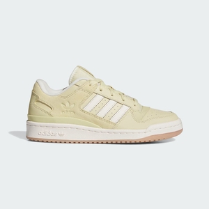 Basket Adidas Forum Low Beige Blanche Femme | GRL-35149623