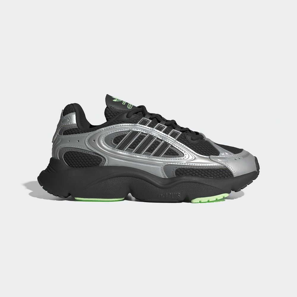 Basket Adidas Ozmillen Noir Grise Vert Femme | NCR-62445717