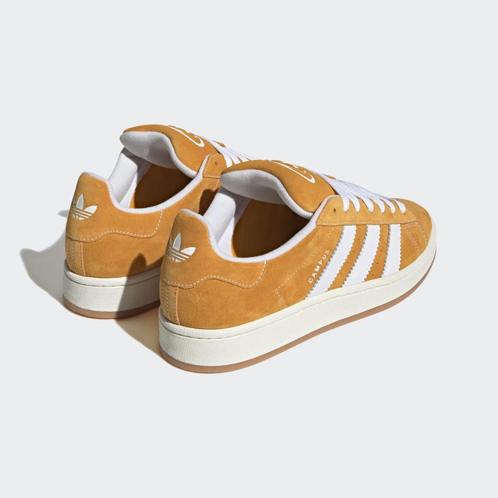 Basket Adidas Campus 00s Jaune Blanche Femme | NMN-28495410