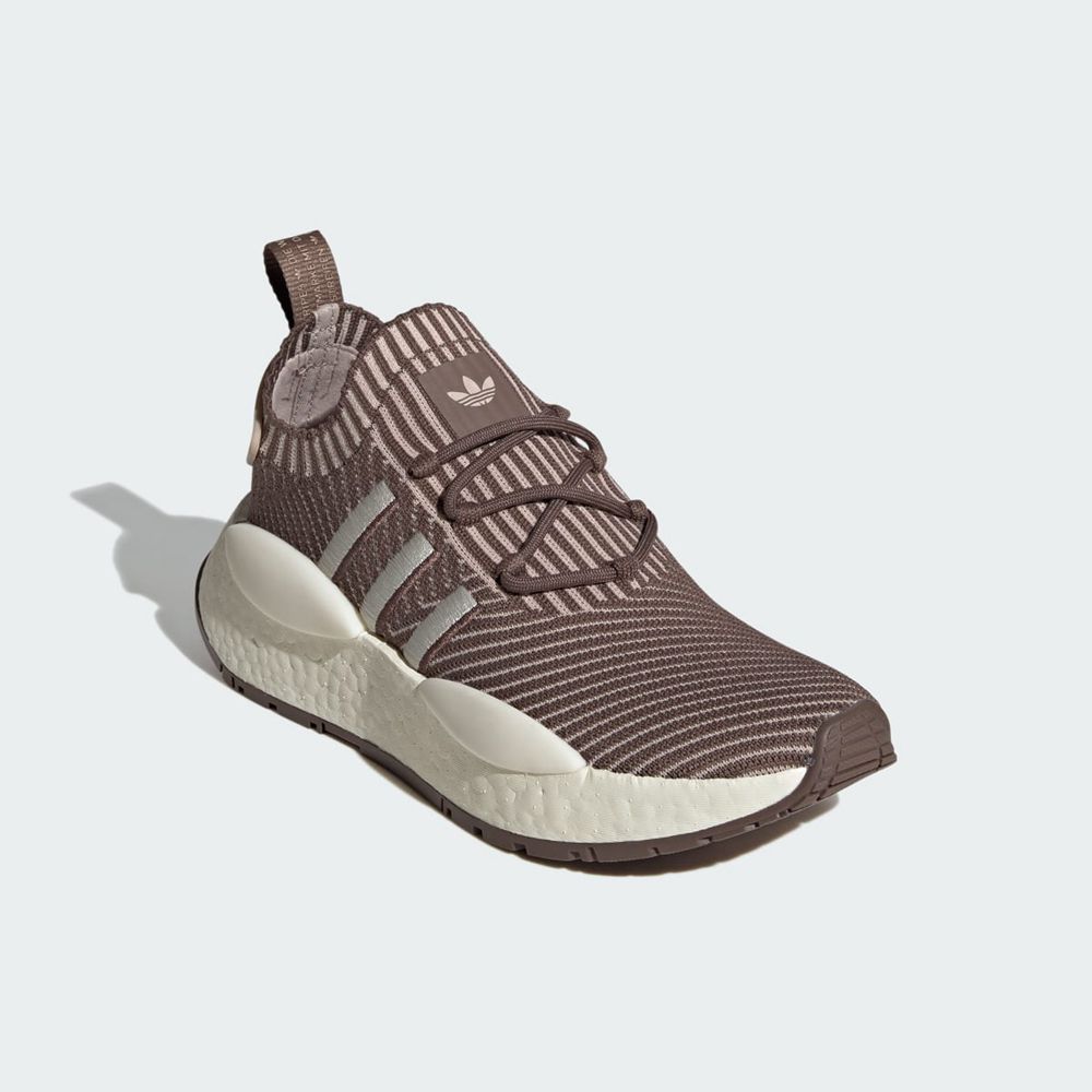 Basket Adidas NMD_W1 Marron Blanche Femme | ALL-56327632