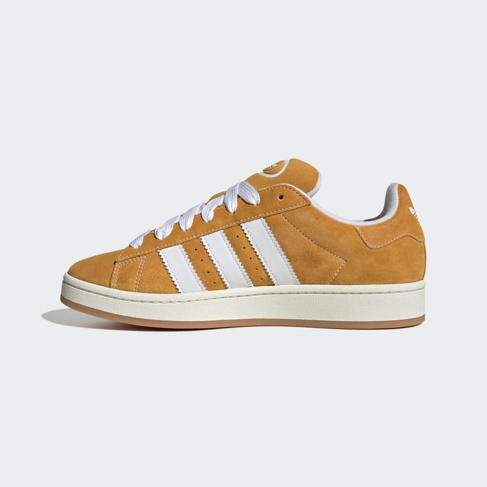 Basket Adidas Campus 00s Jaune Blanche Femme | NMN-28495410