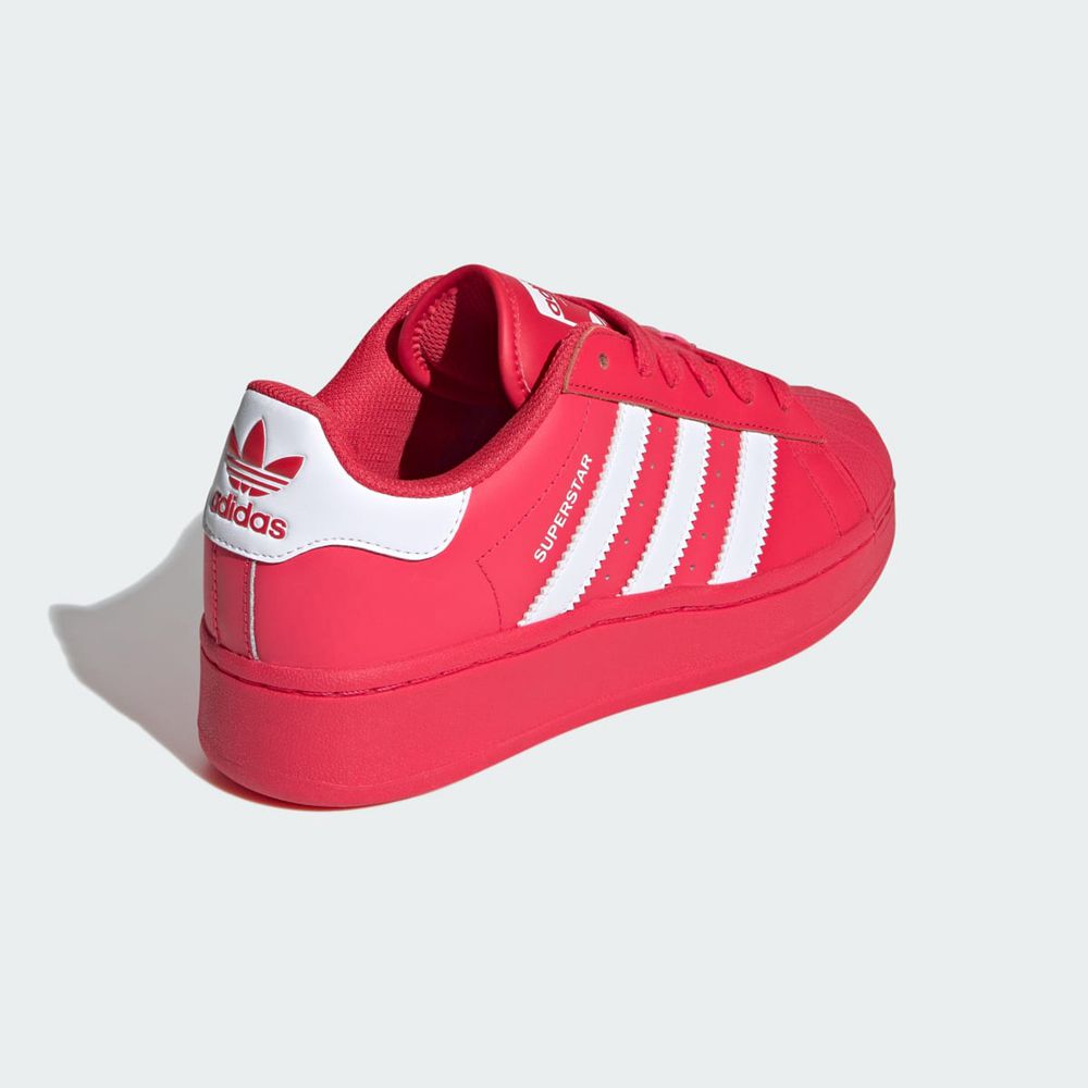 Basket Adidas Superstar XLG Rouge Blanche Femme | ESN-23008260