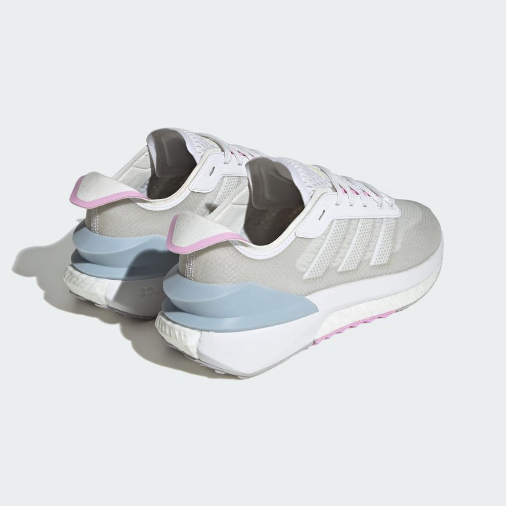 Basket Adidas AVRYN Blanche Bleu Femme | QAH-78604374