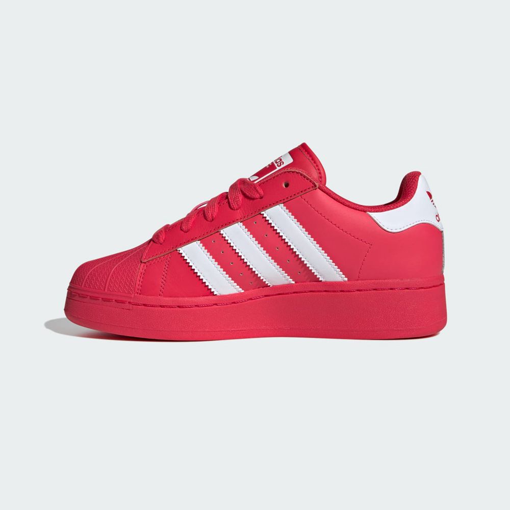 Basket Adidas Superstar XLG Rouge Blanche Femme | ESN-23008260