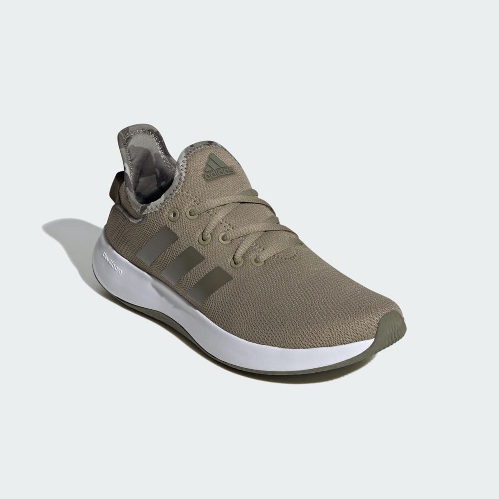 Basket Adidas Cloudfoam Pure Vert Vert Olive Femme | RFU-64385867