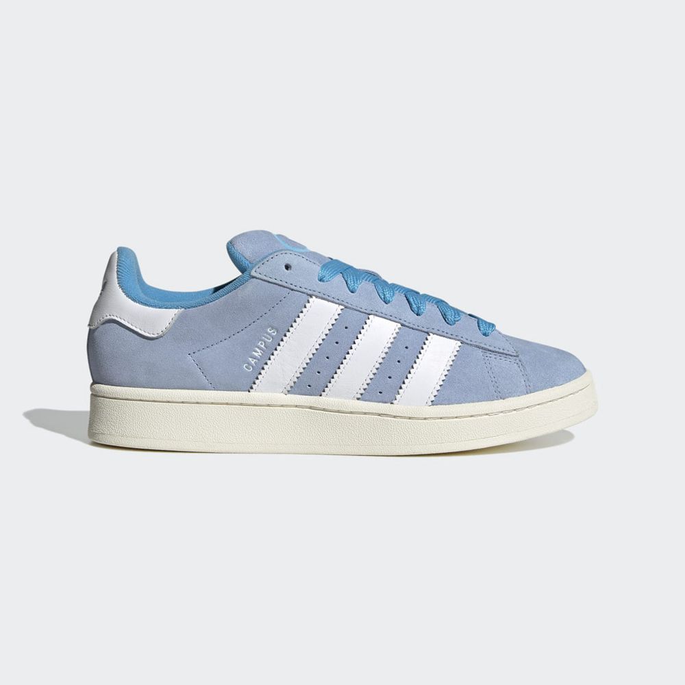 Basket Adidas Campus 00s Bleu Blanche Femme | RWT-48106093