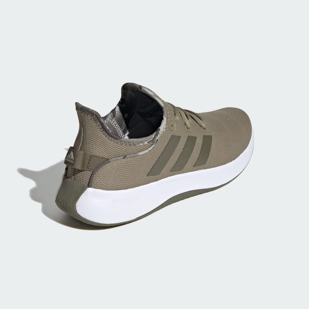 Basket Adidas Cloudfoam Pure Vert Vert Olive Femme | RFU-64385867