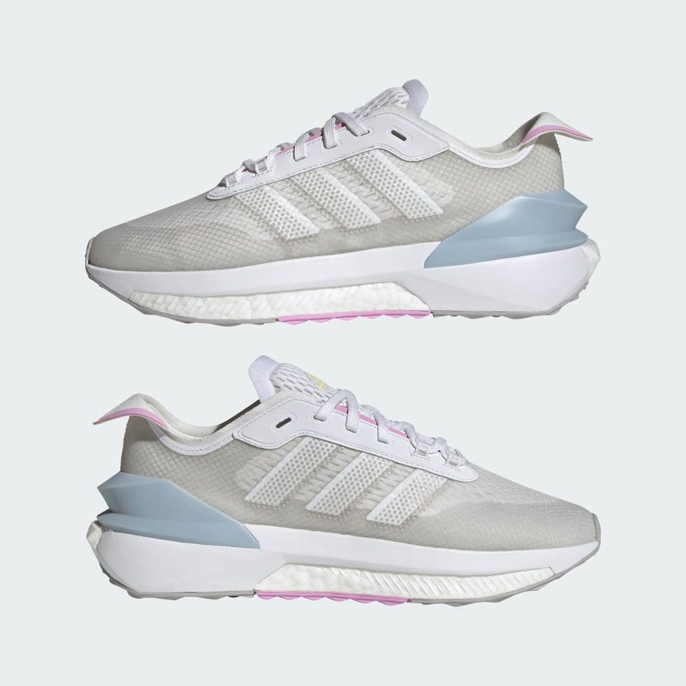 Basket Adidas AVRYN Blanche Bleu Femme | QAH-78604374