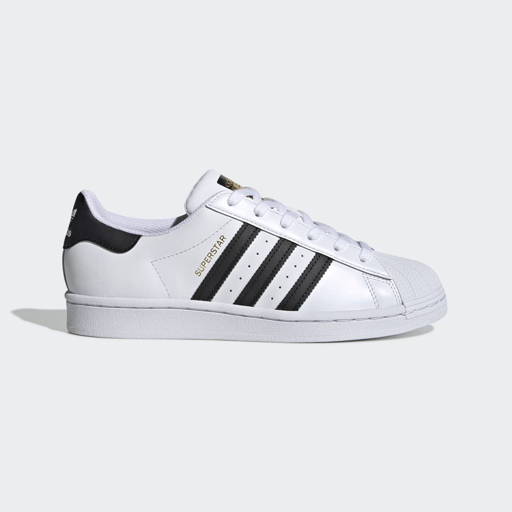 Basket Adidas Superstar Blanche Noir Femme | IPW-97884515