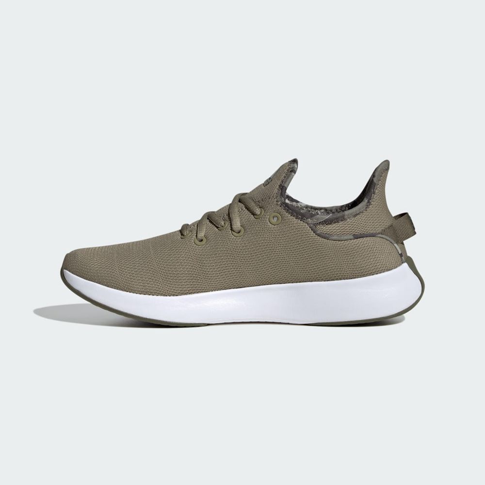 Basket Adidas Cloudfoam Pure Vert Vert Olive Femme | RFU-64385867