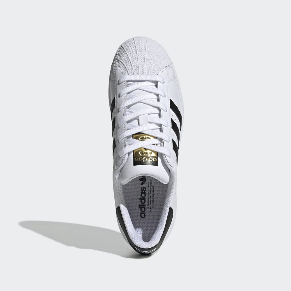 Basket Adidas Superstar Blanche Noir Femme | IPW-97884515